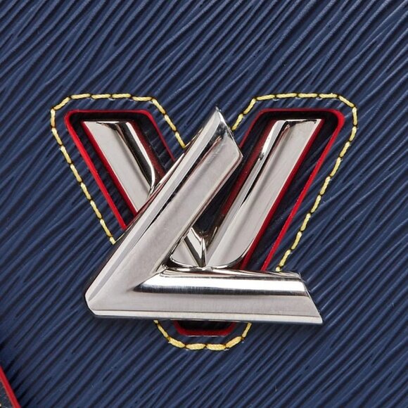 Louis Vuitton Indigo Epi Leather Twist Tote Bag - Picture 9 of 12